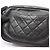 Borsa a spalla Chanel Matelassé Nera Nero - vista 11