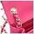 Bolsa de Ombro Chanel Mini Matelassé Rosa - vista 9