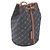 Stella Mc Cartney Borsa a spalla con coulisse Stella McCartney Marrone Blu navy - vista 2