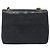Chanel Vintage CC Catena Flap Pelle Trapuntata Media Nero - vista 3