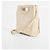 Maje Leder-Fransentasche mit Lammfell in Beige - Ansicht 3
