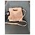 Maje Leder-Fransentasche mit Lammfell in Beige - Ansicht 8