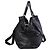 Autre Marque Borsa Tote oversized Yves Saint Laurent Rive Gauche in pelle nera Nero - vista 2