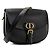 DIOR - Bobby MM Dior Schultertasche aus schwarzem glattem Leder - Ansicht 2