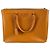 Prada Borsa Tote Galleria Large in pelle Saffiano Lux Mustard Senape - vista 5