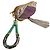 Louis Vuitton Nightbird Pouch-Tasche aus Leder & Stoff multicolor Mehrfarben - Ansicht 5