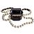 Timeless Chanel Cristal Pearl Airpods Acetate Schmuckcase Schwarz - Ansicht 5