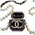 Timeless Chanel Cristal Pearl Airpods Acetate Schmuckcase Schwarz - Ansicht 7