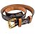 Louis Vuitton Dentelle 36 Canvas Medium Belt 90/36 Brown Castaño