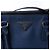Borsa 2Way Prada Galleria in pelle Saffiano Lux, Blu 324823 Nero - vista 7