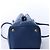 Borsa 2Way Prada Galleria in pelle Saffiano Lux, Blu 324823 Nero - vista 9