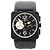 Orologio Bell & Ross BR03-94-S 05034 SS & Rubber AT con quadrante nero