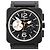 Orologio Bell & Ross BR03-94-S 05034 SS & Rubber AT con quadrante nero - vista 2