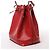 Borsa a tracolla Louis Vuitton Noe in pelle Epi rossa M44007 Rosso - vista 2