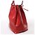Borsa a tracolla Louis Vuitton Noe in pelle Epi rossa M44007 Rosso - vista 3