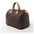 Borsa Louis Vuitton Speedy 30 Monogram Canvas Marrone M41526 - vista 2