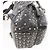 Zaino 2Way Valentino Garavani Rockstuds Spike in pelle nera Nero - vista 9