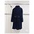 Abrigo Chanel de tweed azul marino talla 36 Multicolor - vista 3