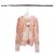 Malha de cashmere Hermès Laranja Tamanho 34 Multicor