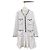 Abito Chanel in tweed bianco taglia 36