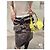 Falda Miu Miu de denim gris tie-dye Multicolor - vista 7