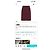 Falda Miu Miu de seda con estampado de lunares bordeaux Multicolor - vista 9