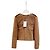 Céline Jacke aus Wolle Camel Größe 36