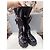 Botas Prada de piel negra 37 Multicolor