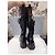 Botas Prada de piel negra 37 Multicolor - vista 5