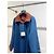 Hermès Blue Cashmere Coat Size 38 Multiple colors - view 2