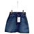Saia em denim Céline azul Arc de Triomphe