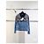 Miu Miu Jeansjacke Blau mit Kristallen Mehrfarben