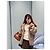 Chaqueta Miu Miu de shearling gris Multicolor - vista 9
