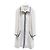 Manteau Chanel Rooftop series en tweed blanc Multicolore