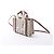 Borsa a mano 2Way Chloé Woody Mini in tela e pelle Beige x Brown - vista 4