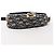 Autre Marque Borsa a tracolla Christian Dior Saddle Mini Oblique x Pelle in blu navy - vista 6