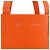 Céline CELINE Cabas Vertical Small 2Way Handtasche aus Leder in Orange - Ansicht 11