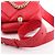 Bulgari Borsa a tracolla Serpenti in pelle con catena BVLGARI, Rosso Rosa - vista 10