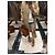 Vestido Hermès estilo trench de algodón camel talla 38 Multicolor - vista 8