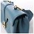 Céline Borsa a tracolla in pelle CELINE Soft 16 Teen in blu - vista 5