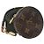 Louis Vuitton Realizzato in tela Monogram, questo modello vanta leggerezza e una pratica durabilità resistente alle macchie esterne e all'umidità. La Pochette Accessoires, la Mini Pochette Accessoires e Marrone - vista 5