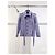 Chanel Tweed Jacke Lila Größe 34 Mehrfarben