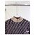 Fendi Logo Print Wool Top Brown Multiple colors - view 2