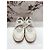 Baskets Miu Miu en cuir blanc Multicolore - vue 2