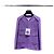 Chanel Purple Tweed Jacket Size 34 Multiple colors