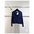 Autre Marque Giacca Dior in lana blu navy con colletto alla marinara taglia 36 Multicolore