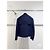 Autre Marque Giacca Dior in lana blu navy con colletto alla marinara taglia 36 Multicolore - vista 4