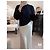Top Hermès in cotone nero taglia 34 Multicolore - vista 6