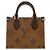 Louis Vuitton Una tote bag in cui l'iconica tela Monogram e Monogram Reverse raggiungono un'armonia sensuale. Il materiale in tela leggero e altamente resistente si combina con una silhouette angolare per un tocco sofisticato, e Marrone - vista 2