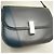 Bolso bandolera Iside Valextra Castaño Azul marino - vista 10